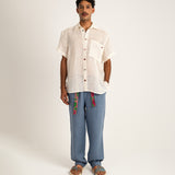 Batik Pocket Linen Shirt