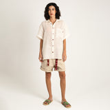 Batik Pocket Linen Shirt