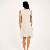LINEN SHIFT DRESS