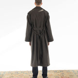 DOUBLE-BREASTED CASHMERE MERINO WOOL TRENCH COAT