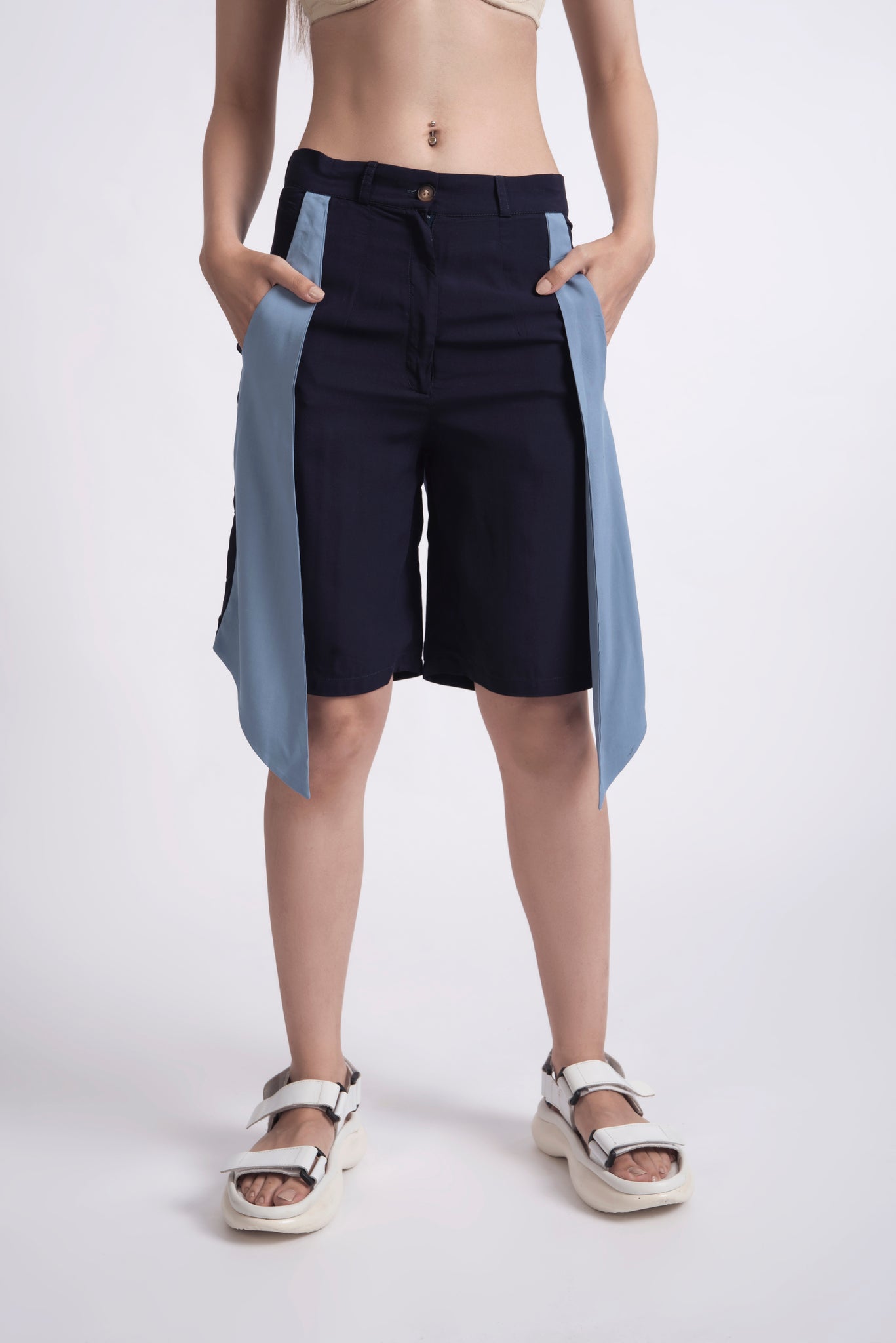 Navy and Dusty Blue