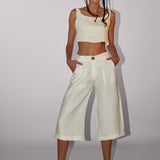 RIBBONS PALAZZO PANTS