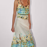 SLEEVELESS MIDI SET