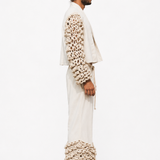 INTERWOVEN KIMONO JACKET