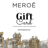 MEROË GIFT CARD