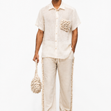 WOVEN POCKET SHIRT