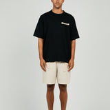 OVERSIZED LINEN T-SHIRT