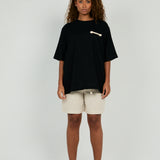 OVERSIZED LINEN T-SHIRT