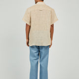 Oversized Textured Linen Shirt