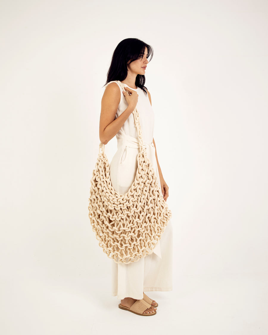 OVERSIZED KNIT BAG