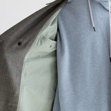 DOUBLE-BREASTED CASHMERE MERINO WOOL TRENCH COAT