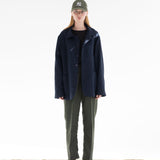 WORKER-STYLE CASHMERE MERINO WOOL JACKET