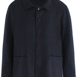 WORKER-STYLE CASHMERE MERINO WOOL JACKET