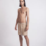 RELAXED LINEN SHORTS