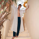 RELAXED FIT ELASTICATED WAIST PANTS