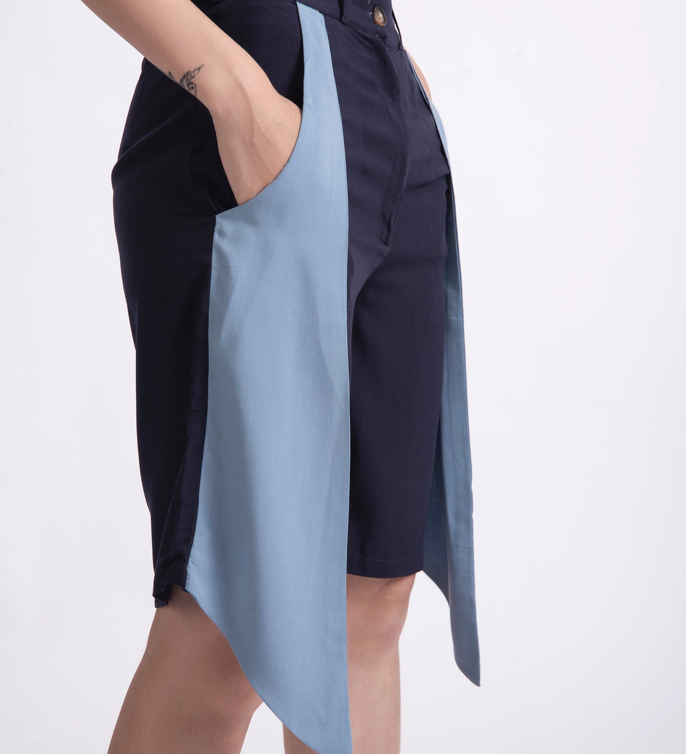 Navy and Dusty Blue
