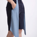 Navy and Dusty Blue